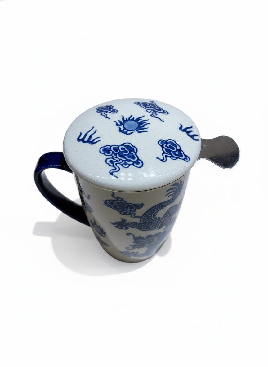 Ryu Dragon - Mug with Lid and Infuser (for loose leaf tea)