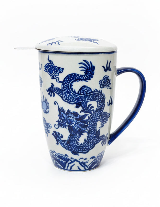 Ryu Dragon - Mug with Lid and Infuser (for loose leaf tea)