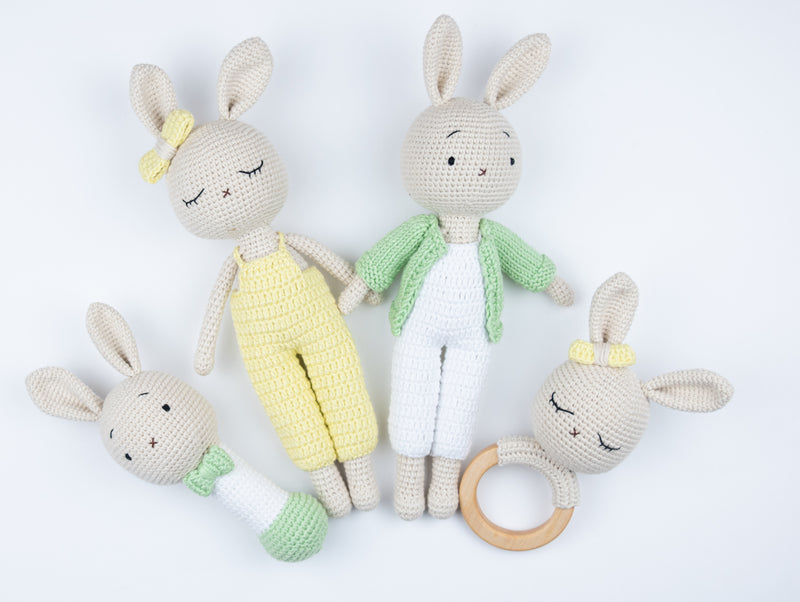 Crochet Doll - Rafael the bunny