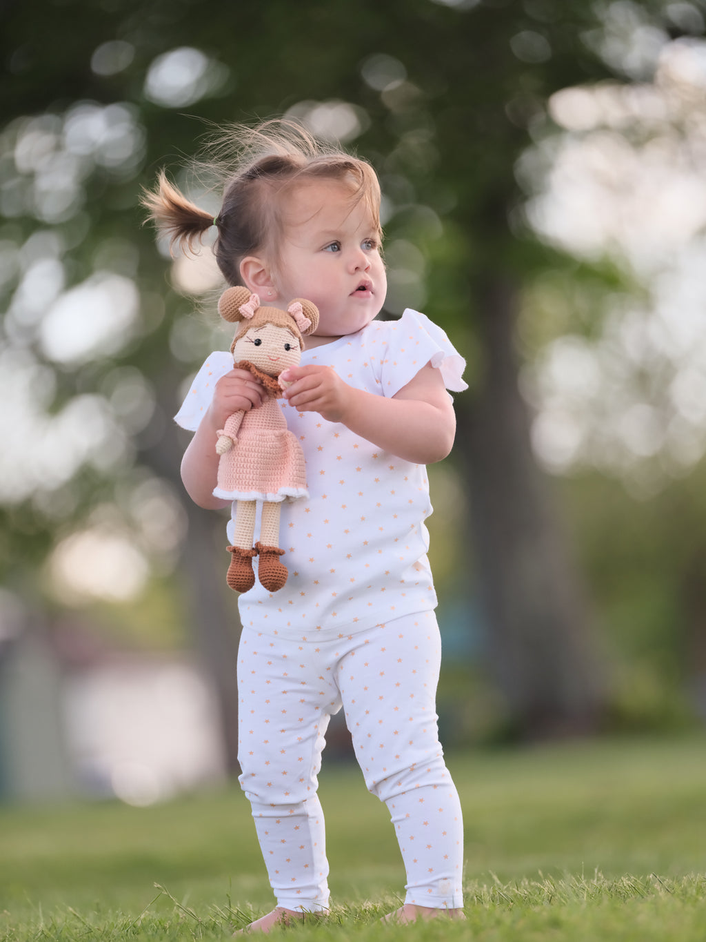 Organic Cotton Leggings - Star