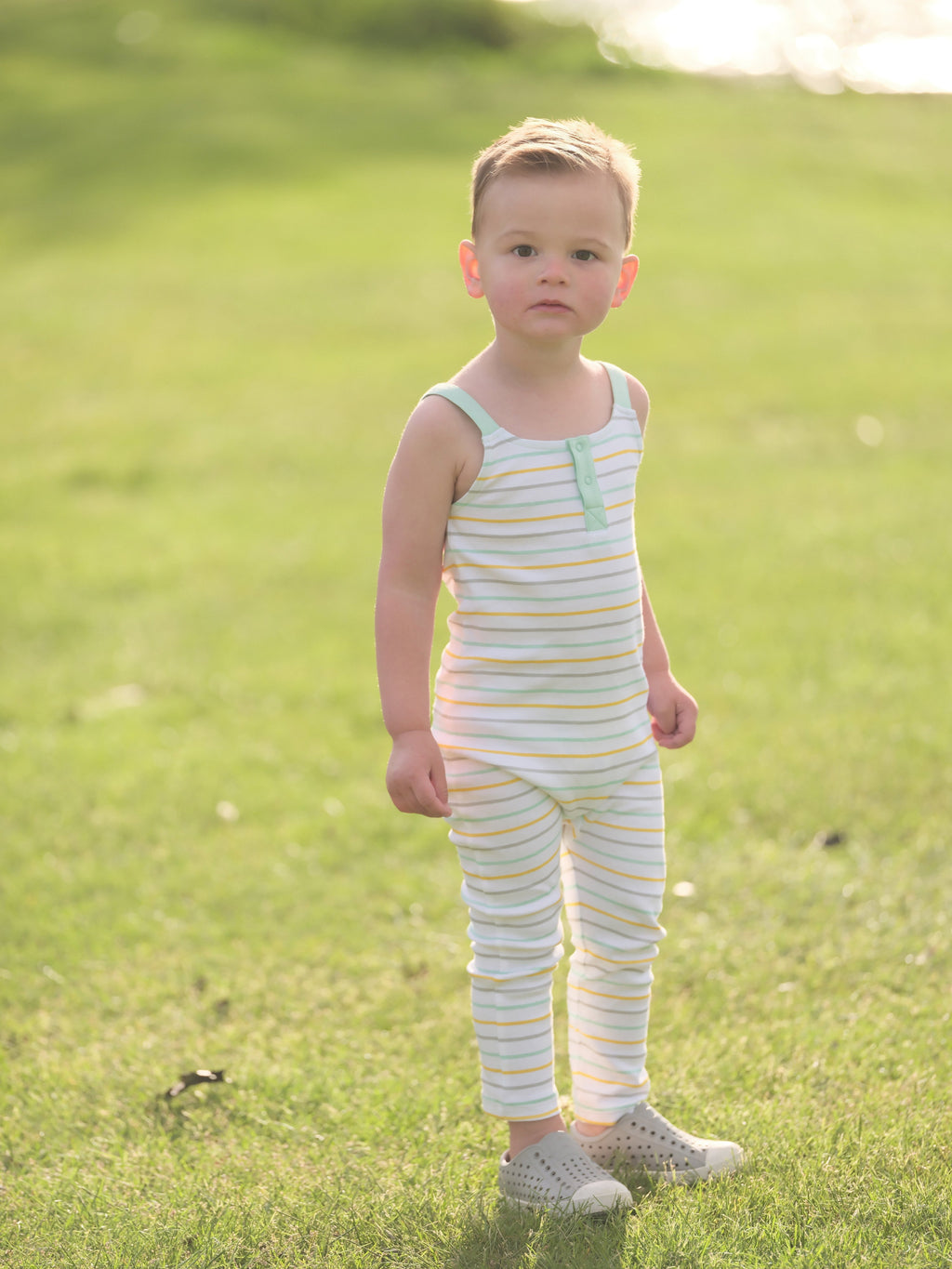 Organic Cotton Overall - Stripes