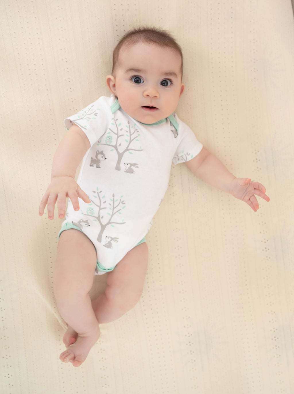 Organic Cotton Joy Bodysuit - Woodland