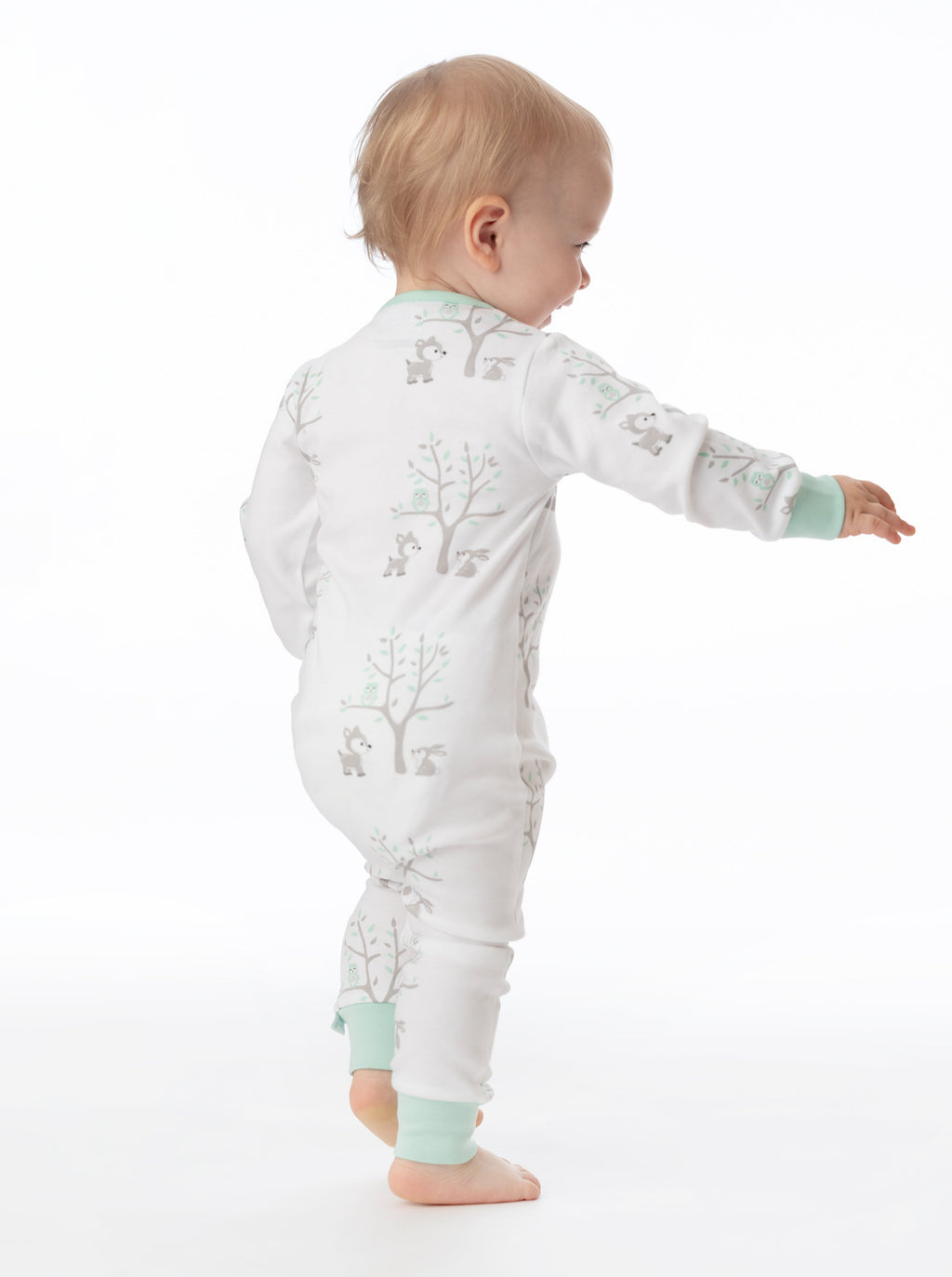 Organic Cotton Romper -  Woodland