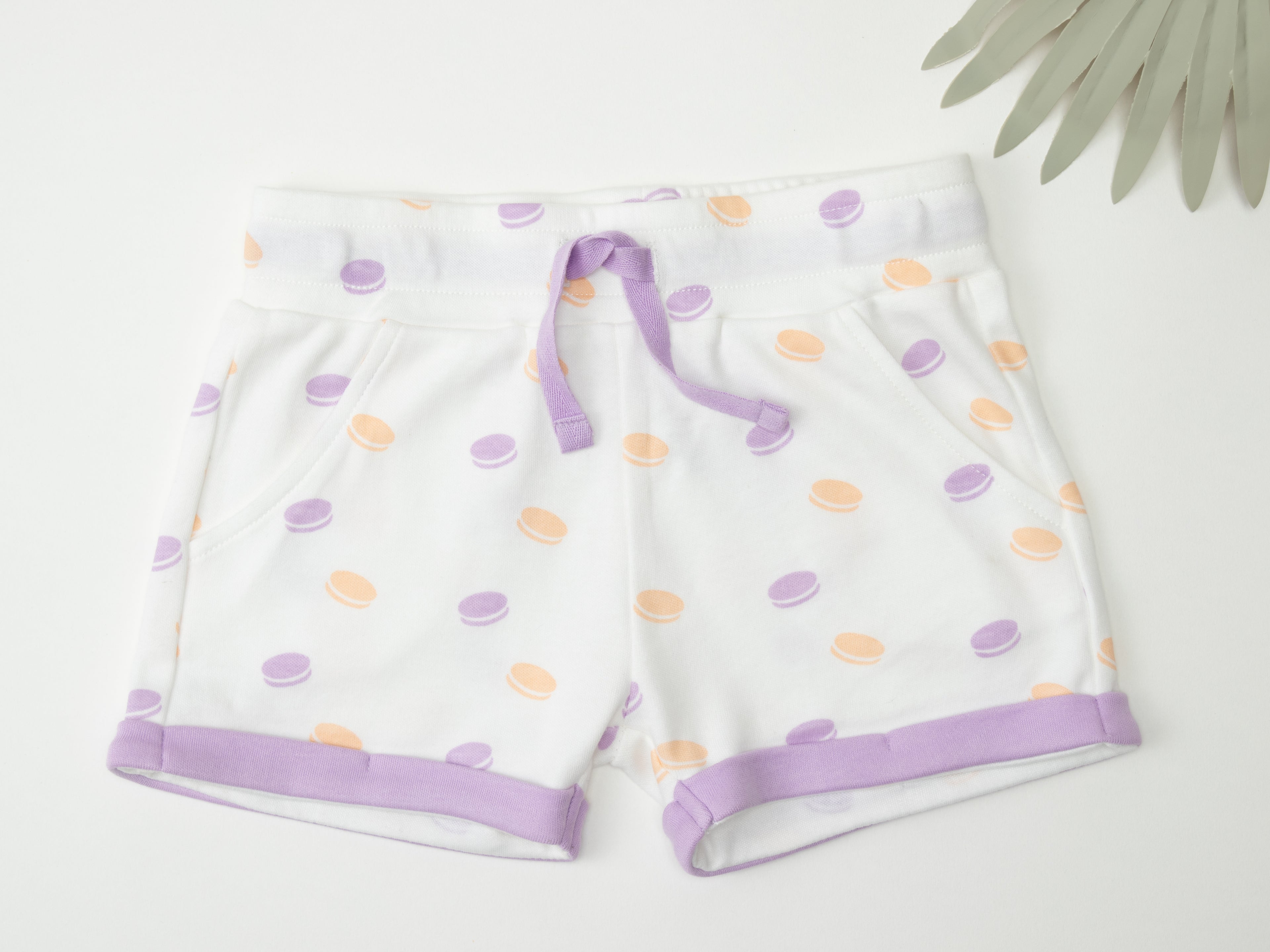 Organic Cotton Shorts - Macarons