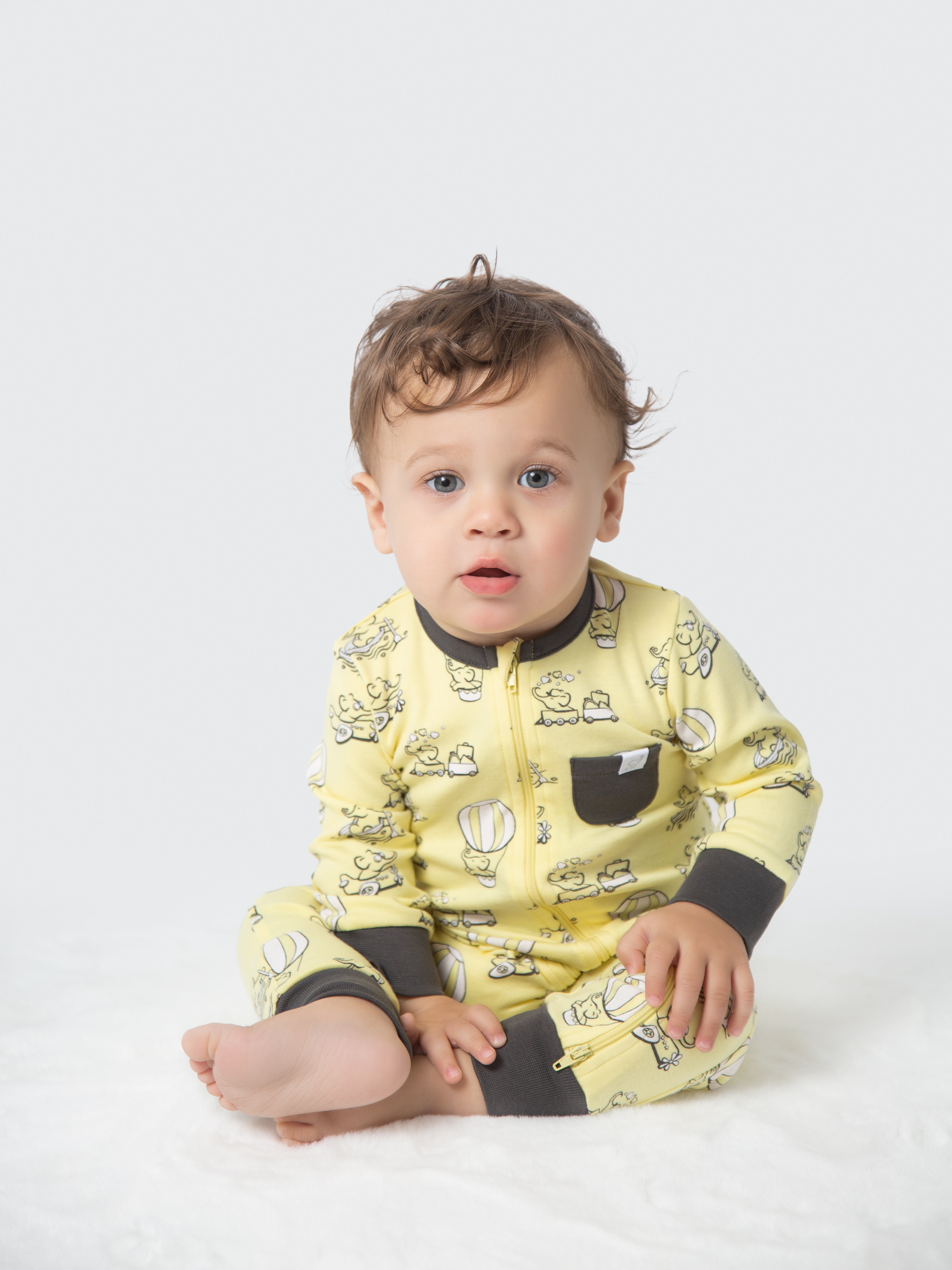 Organic Cotton Romper - Lil' Explorer