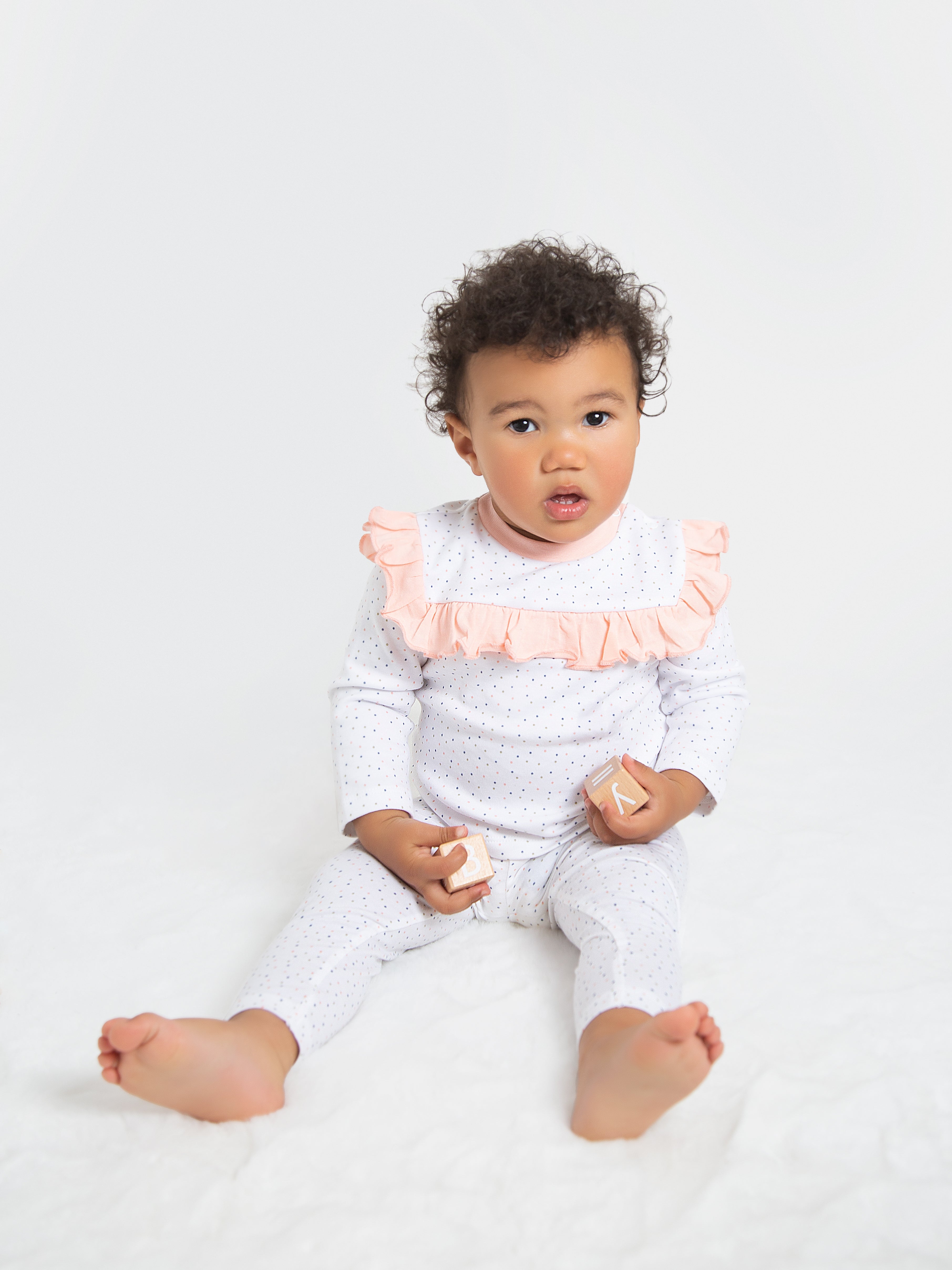 Organic Cotton Leggings - Polka dot