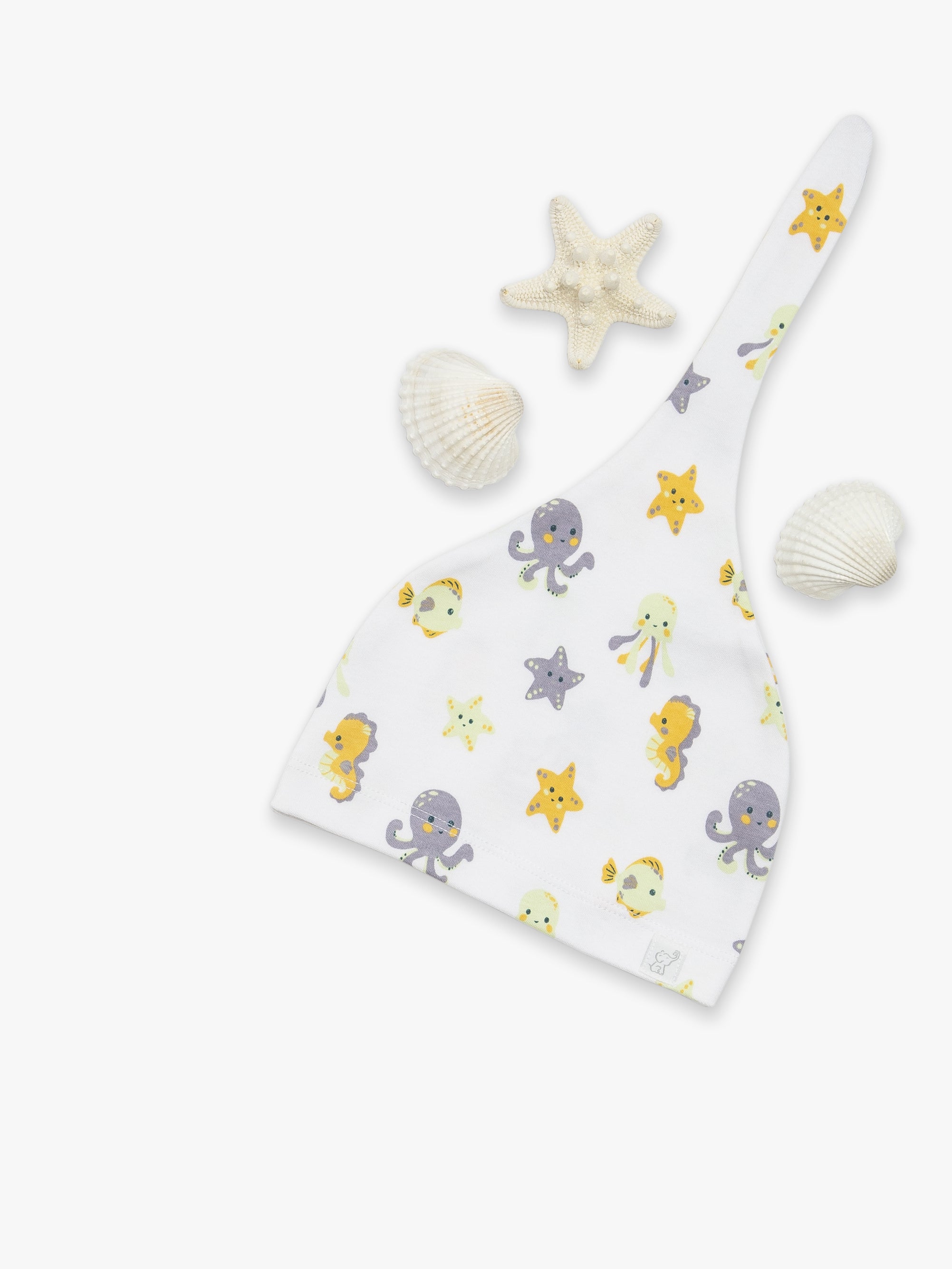 Organic Cotton Knotted Hat - Let's Sea