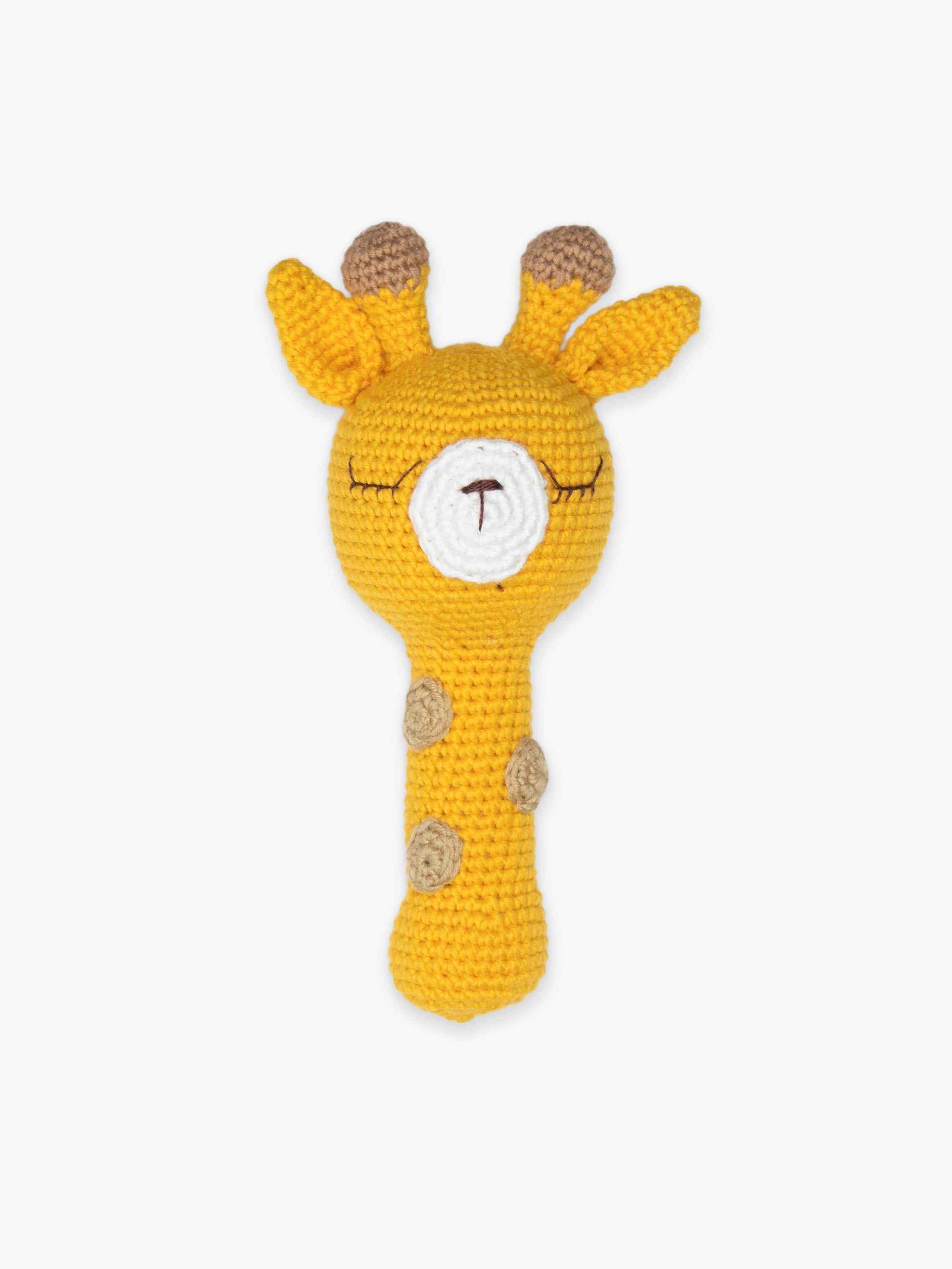 Crochet Rattle / Gigi the giraffe
